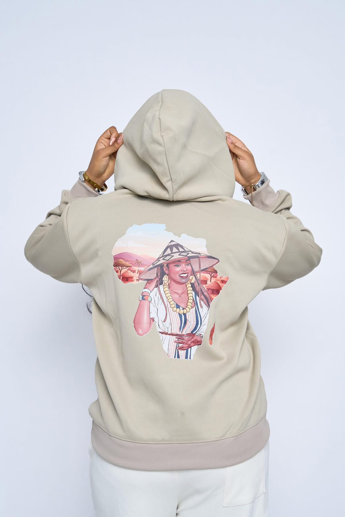 Hoodie Sahel — Beige